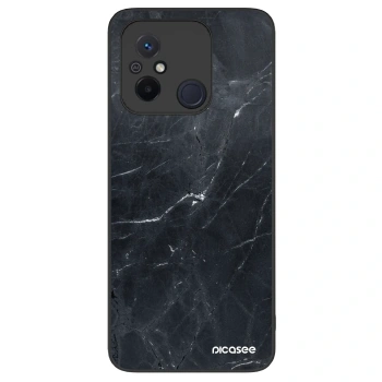 Maskica za Xiaomi Redmi 12C - Black marble