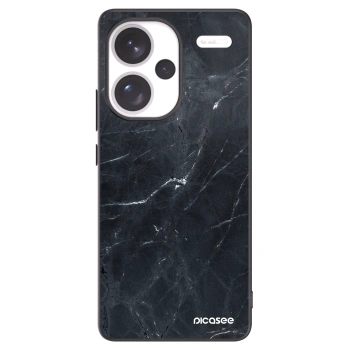 Picasee crna silikonska maskica za Xiaomi Redmi Note 13 Pro+ 5G - Black marble