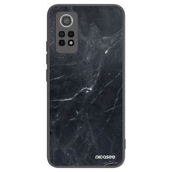Picasee crna silikonska maskica za Xiaomi Redmi Note 12 Pro 4G - Black marble