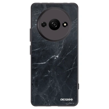 Picasee crna silikonska maskica za Xiaomi Redmi A3 - Black marble