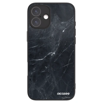 Picasee ULTIMATE CASE za Apple iPhone 16 Plus - Black marble