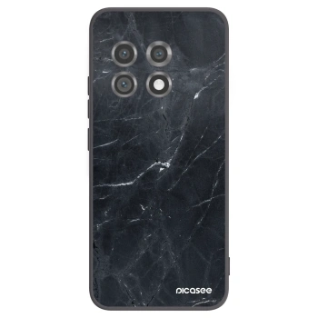 Picasee crna silikonska maskica za OnePlus 11 5G - Black marble