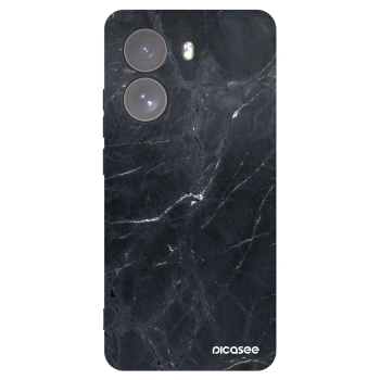 Picasee crna silikonska maskica za Xiaomi Poco X7 - Black marble