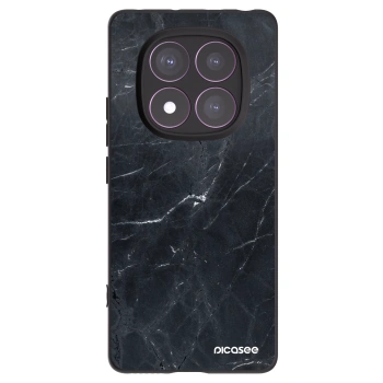 Picasee crna silikonska maskica za Xiaomi Redmi Note 14 Pro 4G - Black marble