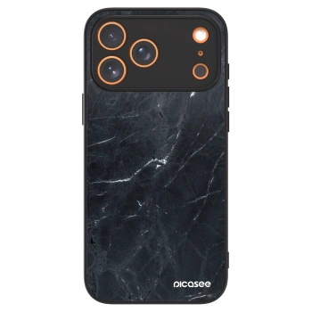Picasee ULTIMATE CASE za Apple iPhone 17 Pro Max - Black marble