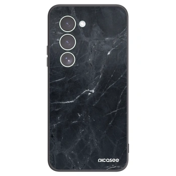 Picasee crna silikonska maskica za Xiaomi Redmi 15 5G - Black marble
