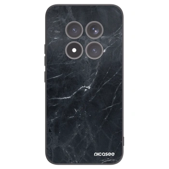 Picasee crna silikonska maskica za Xiaomi Redmi Note 15 Pro+ - Black marble
