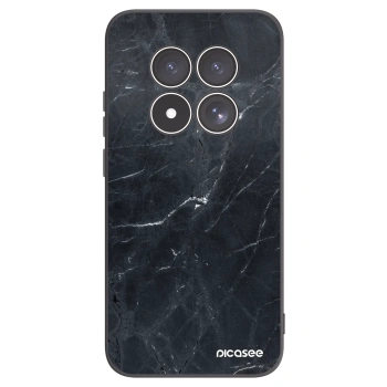 Picasee crna silikonska maskica za Xiaomi Redmi Note 15 Pro 5G - Black marble
