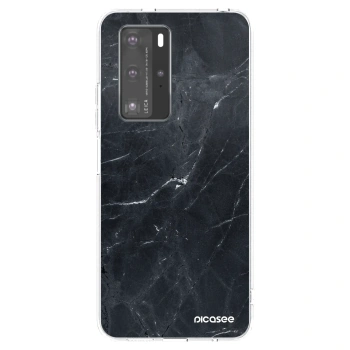 Maskica za Huawei P40 Pro - Black marble