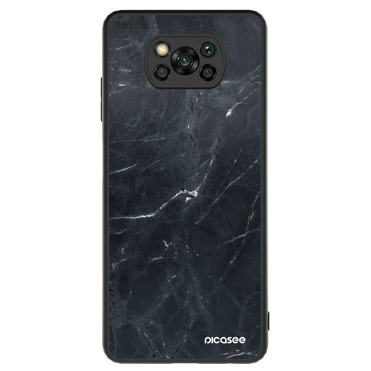 Picasee ULTIMATE CASE za Xiaomi Poco X3 - Black marble