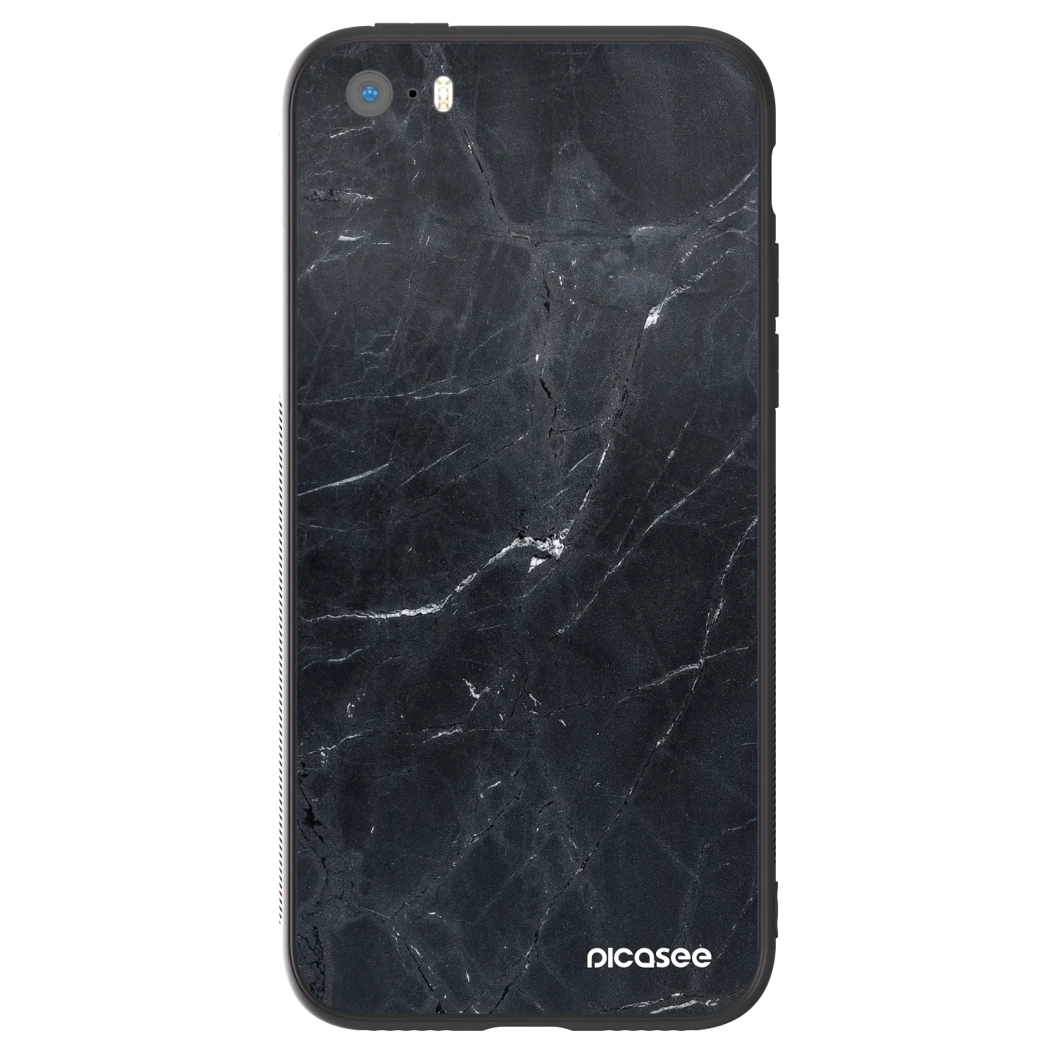 Picasee ULTIMATE CASE za Apple iPhone 5/5S/SE - Black marble