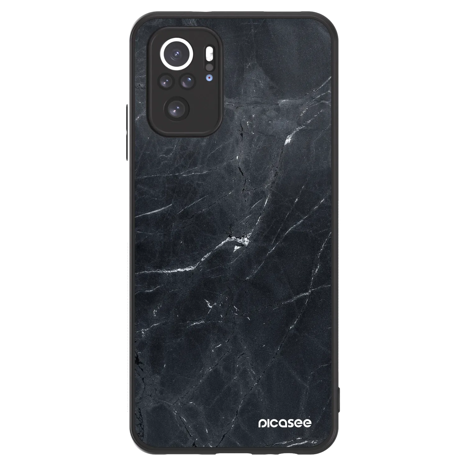 Picasee ULTIMATE CASE za Xiaomi Redmi Note 10 - Black marble