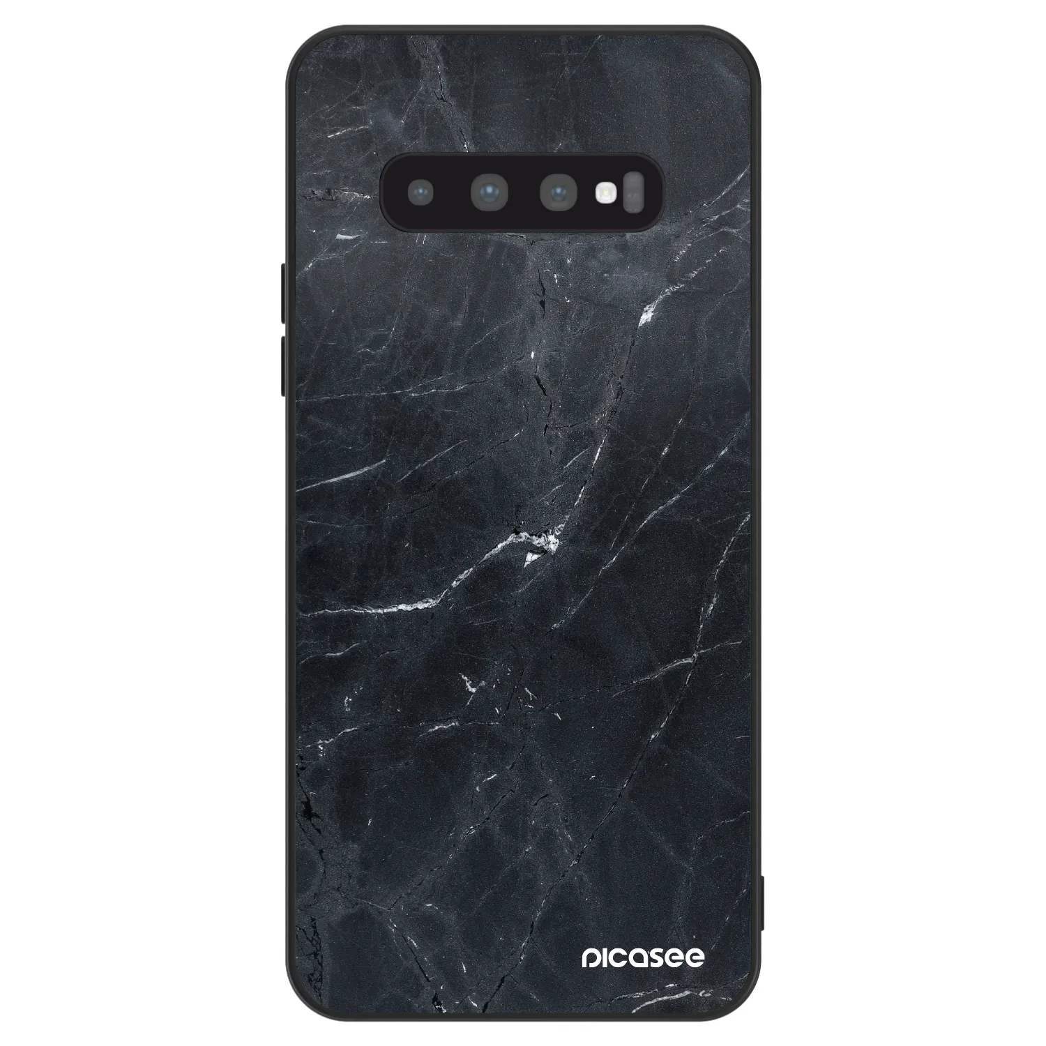 Picasee ULTIMATE CASE za Samsung Galaxy S10 G973 - Black marble