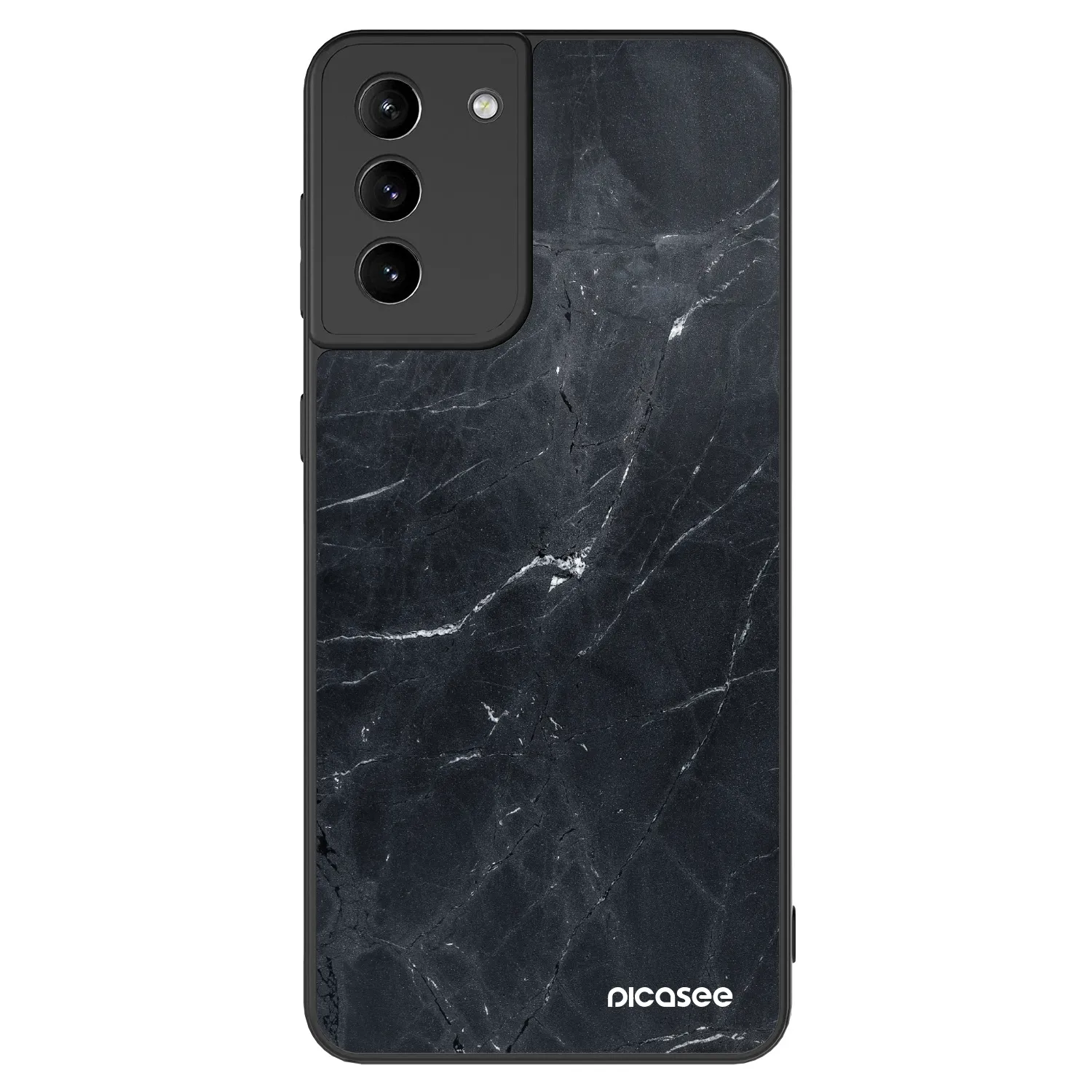 Picasee ULTIMATE CASE za Samsung Galaxy S21+ 5G G996F - Black marble