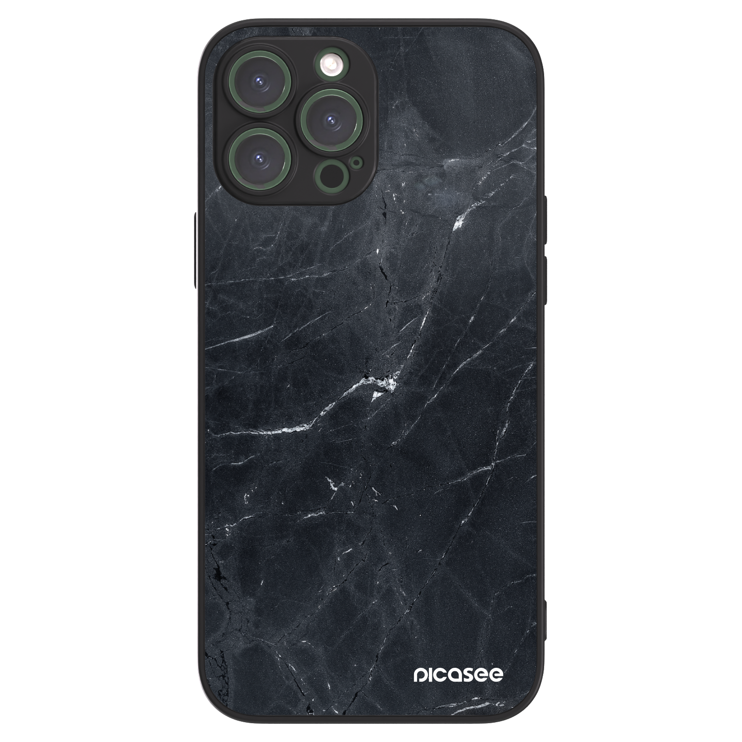 Picasee ULTIMATE CASE za Apple iPhone 13 Pro Max - Black marble