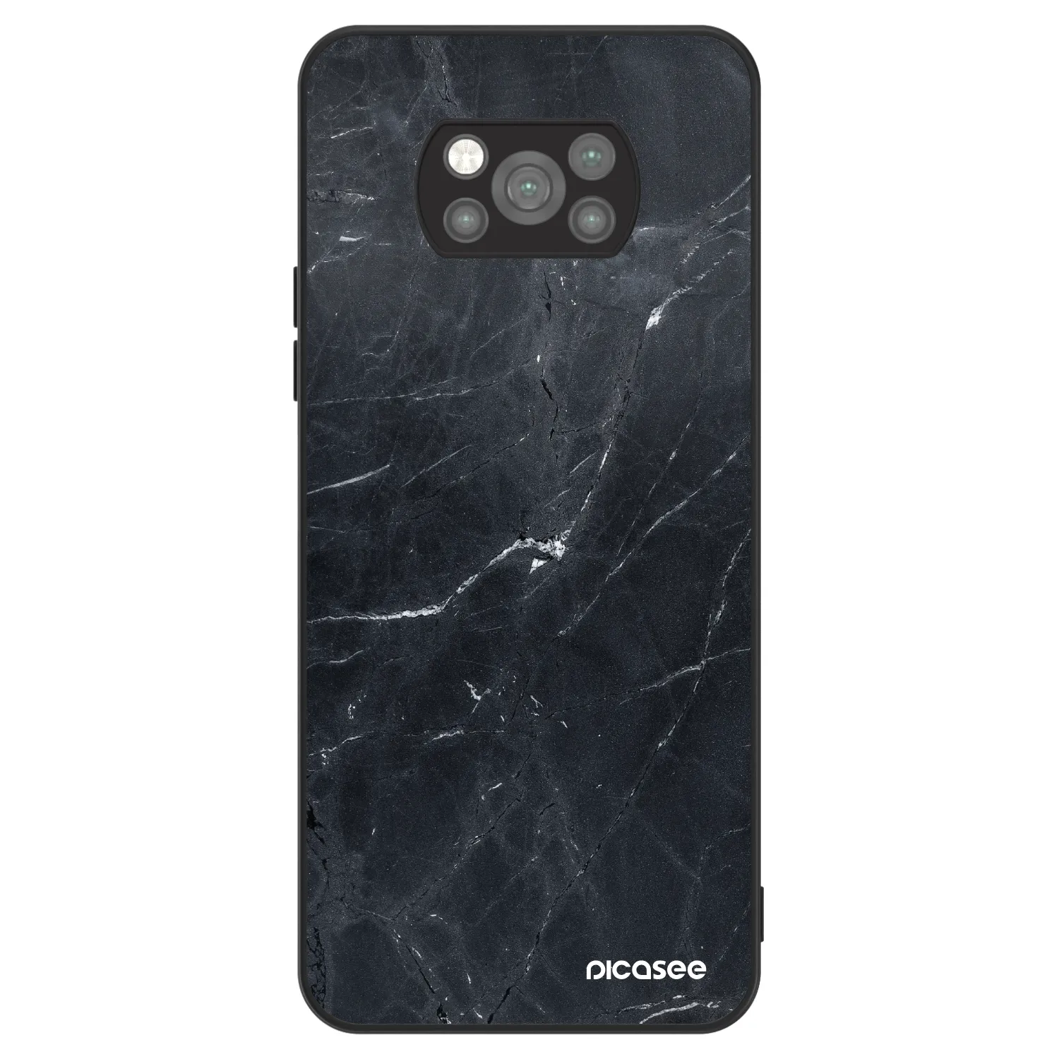 Picasee ULTIMATE CASE za Xiaomi Poco X3 Pro - Black marble