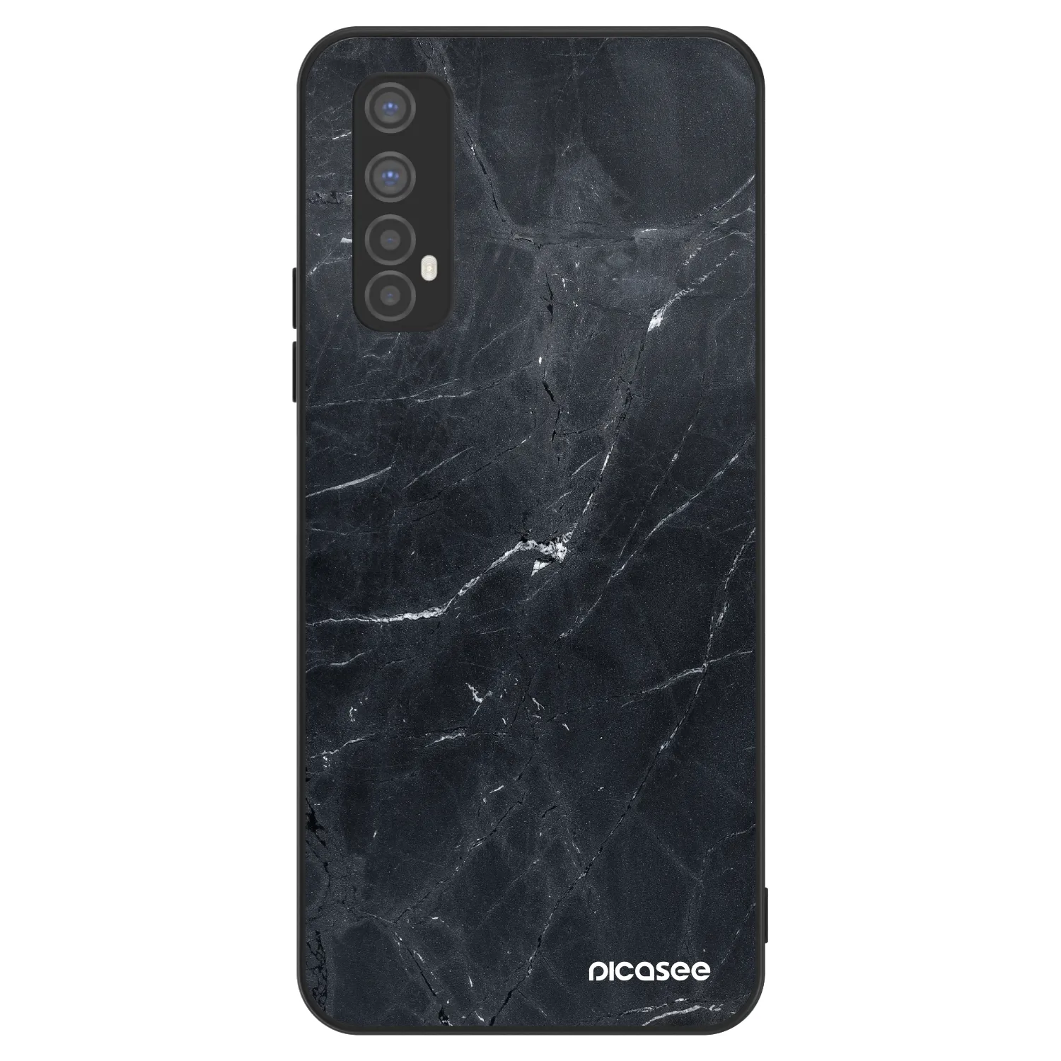 Picasee ULTIMATE CASE za Realme 7 - Black marble