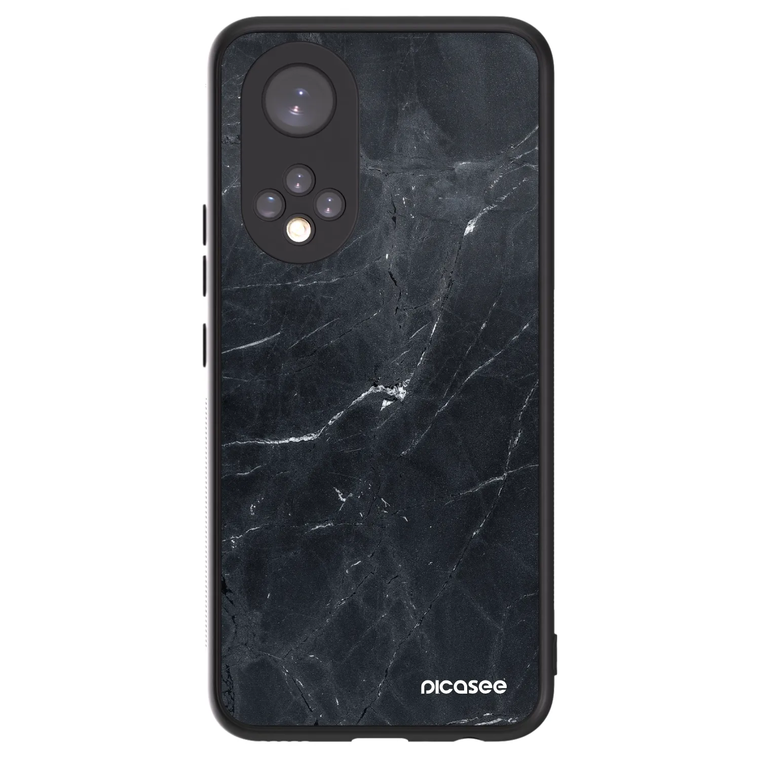 Picasee ULTIMATE CASE za Honor 50 5G - Black marble