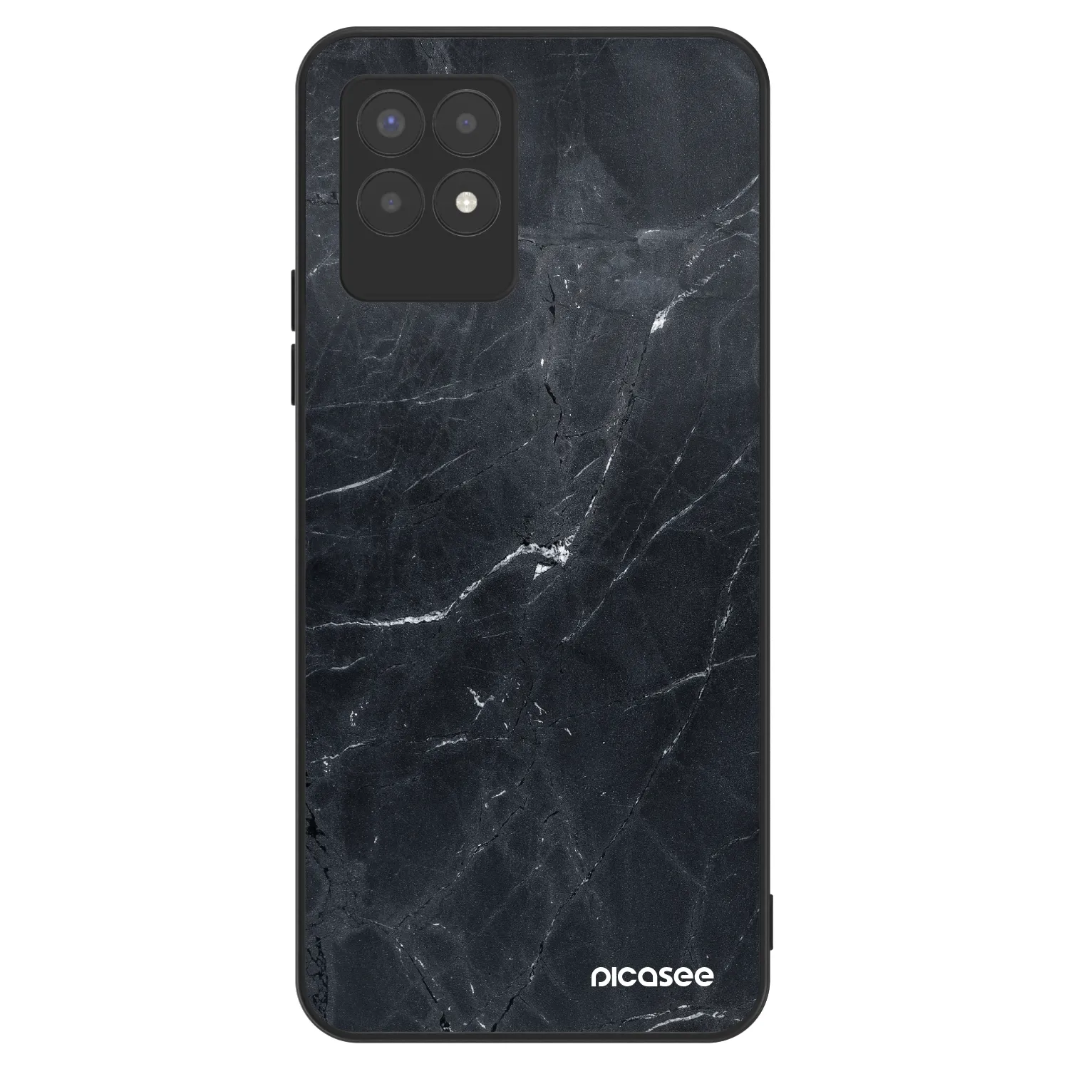 Picasee ULTIMATE CASE za Realme 8i - Black marble