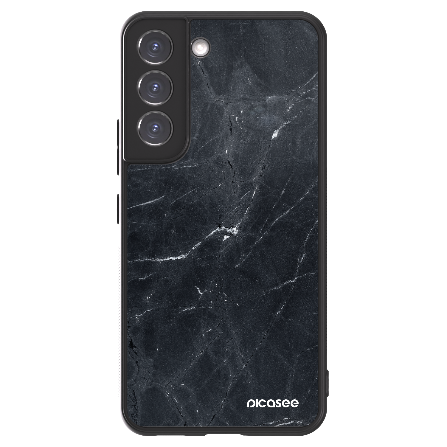 Picasee ULTIMATE CASE za Samsung Galaxy S22 5G - Black marble