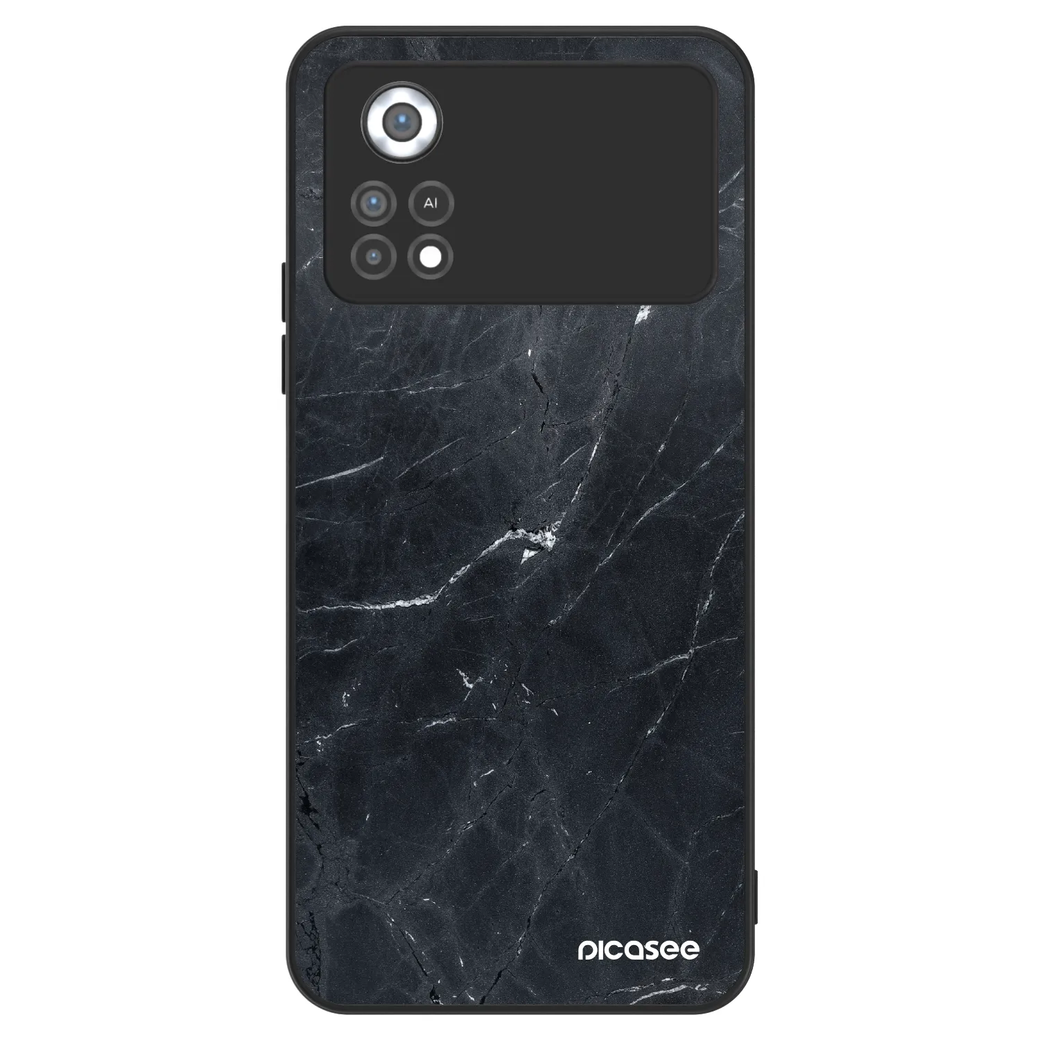 Picasee ULTIMATE CASE za Xiaomi Poco X4 Pro 5G - Black marble
