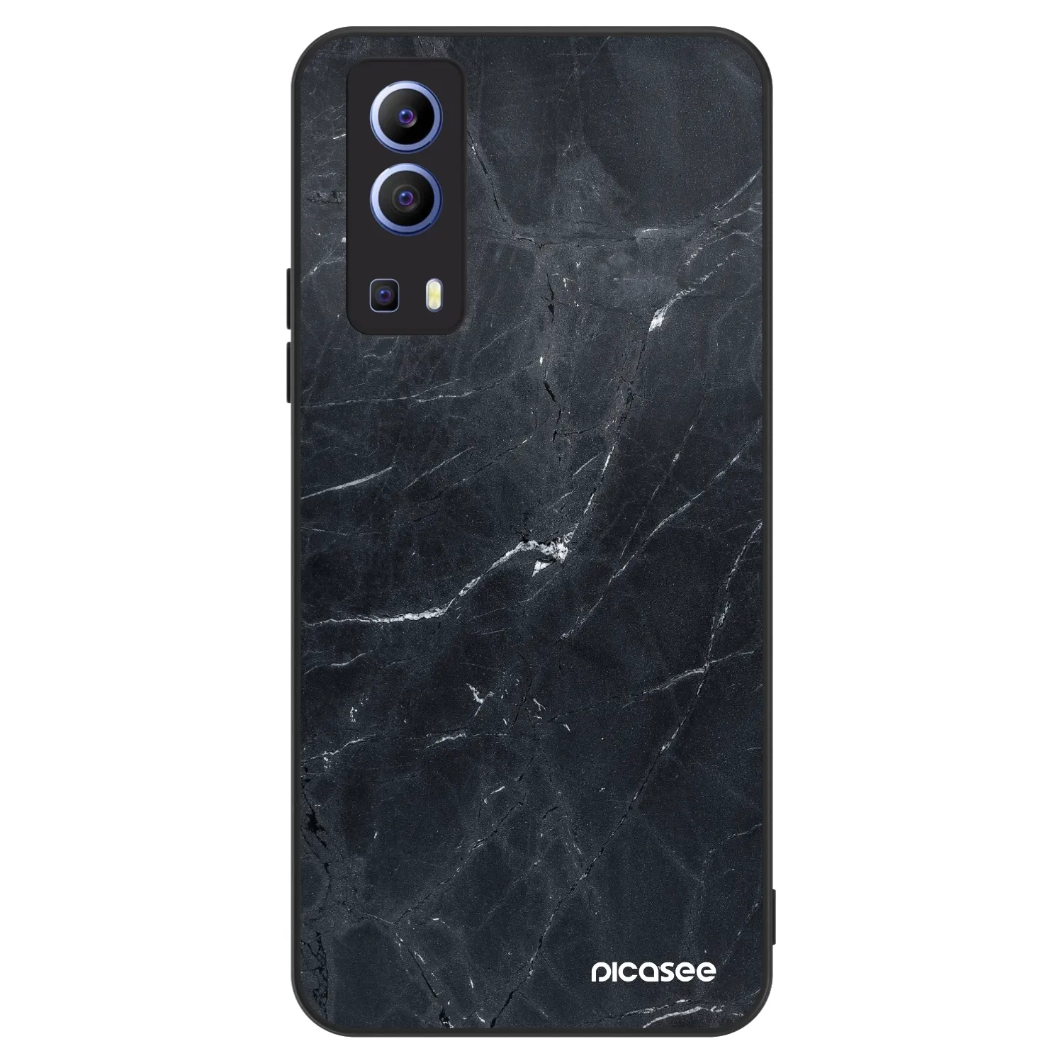 Picasee ULTIMATE CASE za Vivo Y52 5G - Black marble