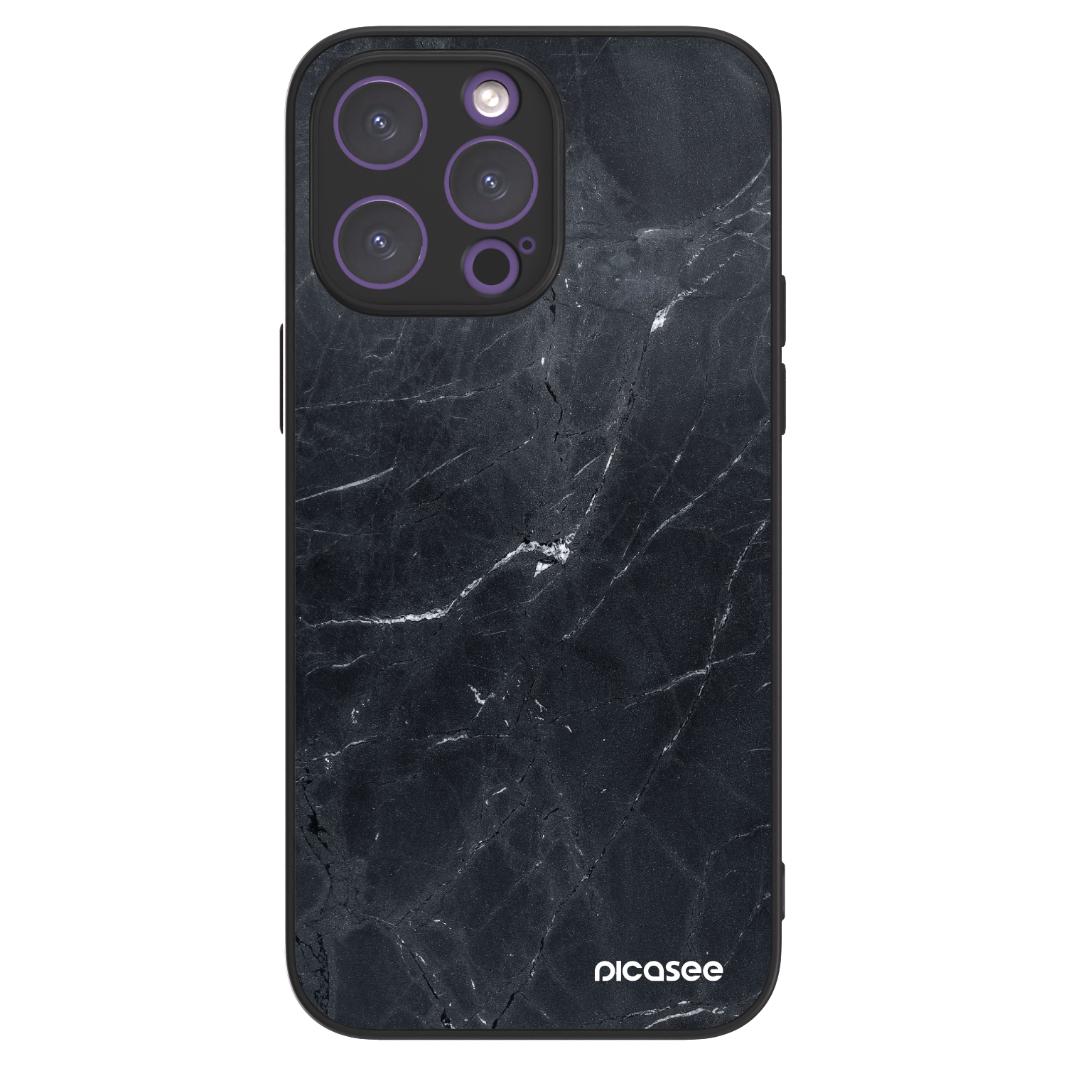 Picasee ULTIMATE CASE za Apple iPhone 14 Pro Max - Black marble