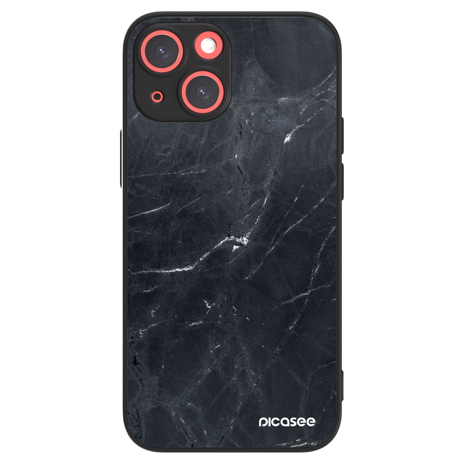 Picasee ULTIMATE CASE MagSafe za Apple iPhone 13 mini - Black marble