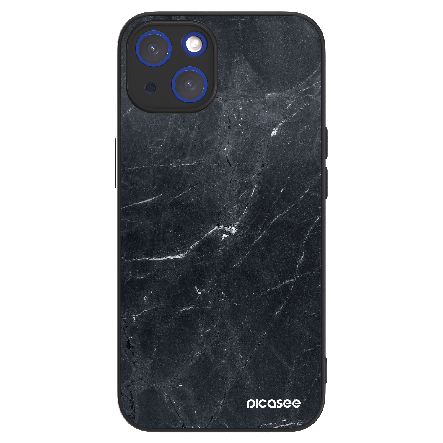 Picasee ULTIMATE CASE MagSafe za Apple iPhone 14 - Black marble