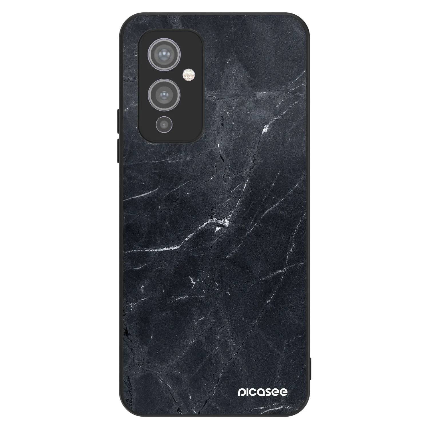 Picasee ULTIMATE CASE za OnePlus 9 - Black marble