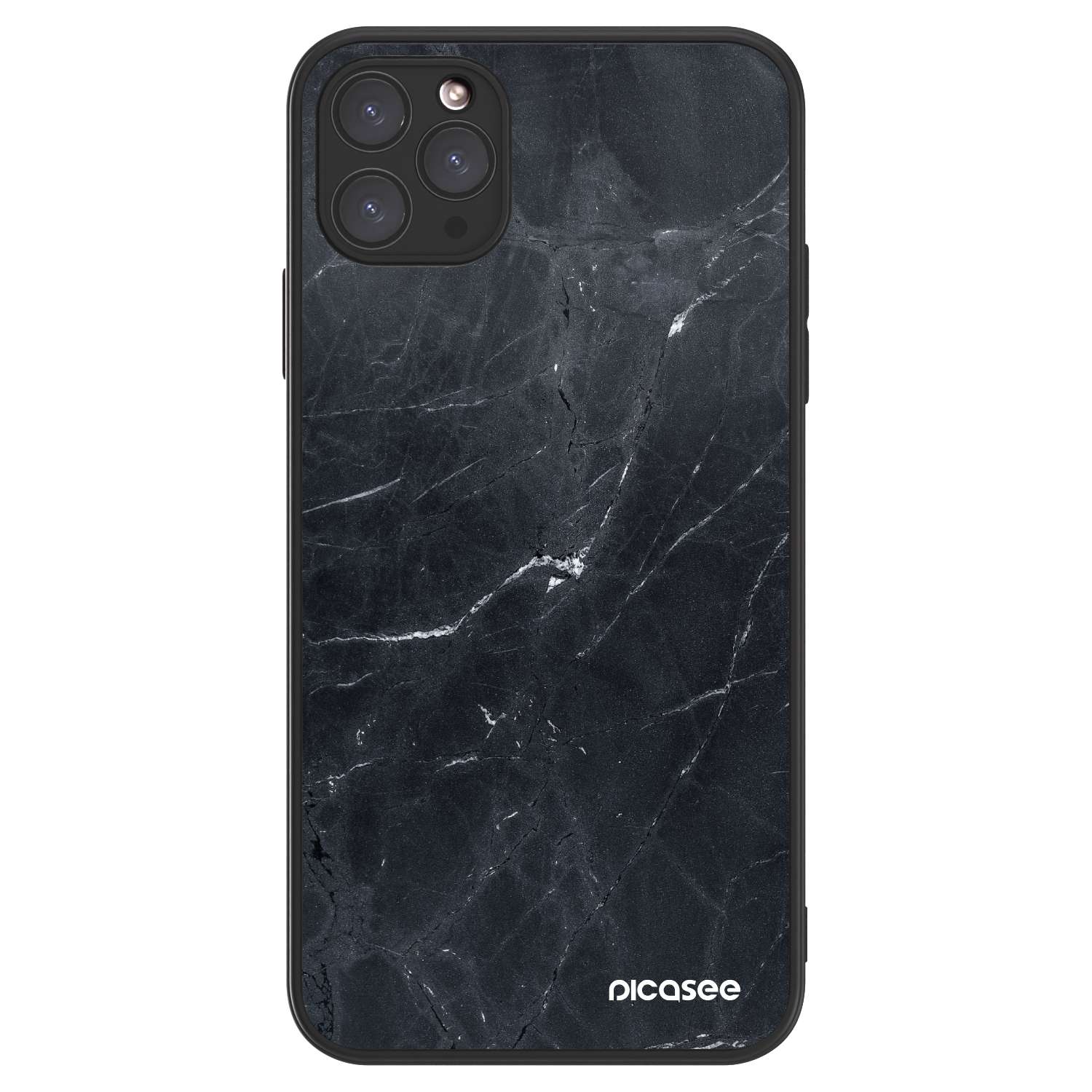 Picasee ULTIMATE CASE MagSafe za Apple iPhone 11 Pro Max - Black marble