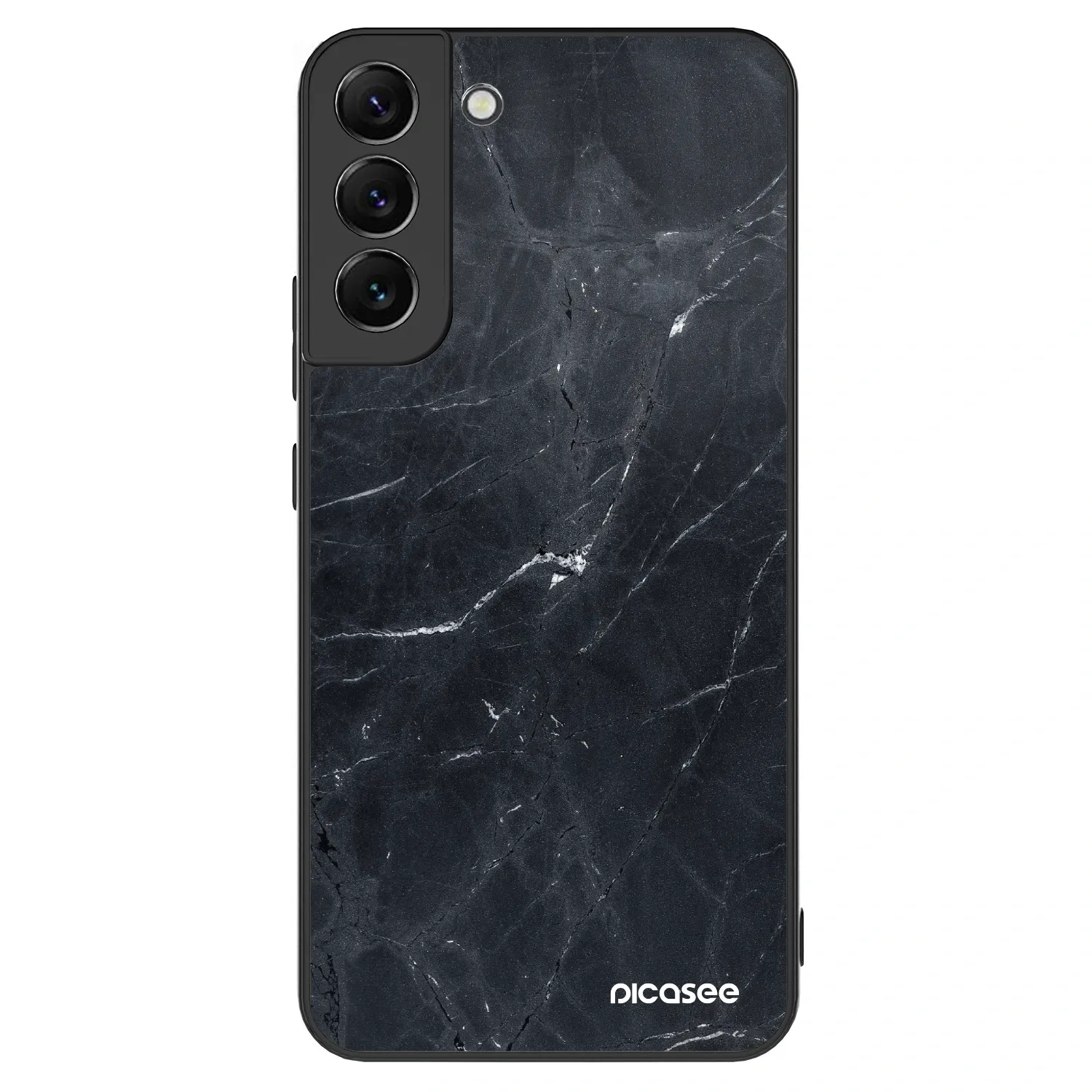 Picasee ULTIMATE CASE PowerShare za Samsung Galaxy S22+ 5G - Black marble
