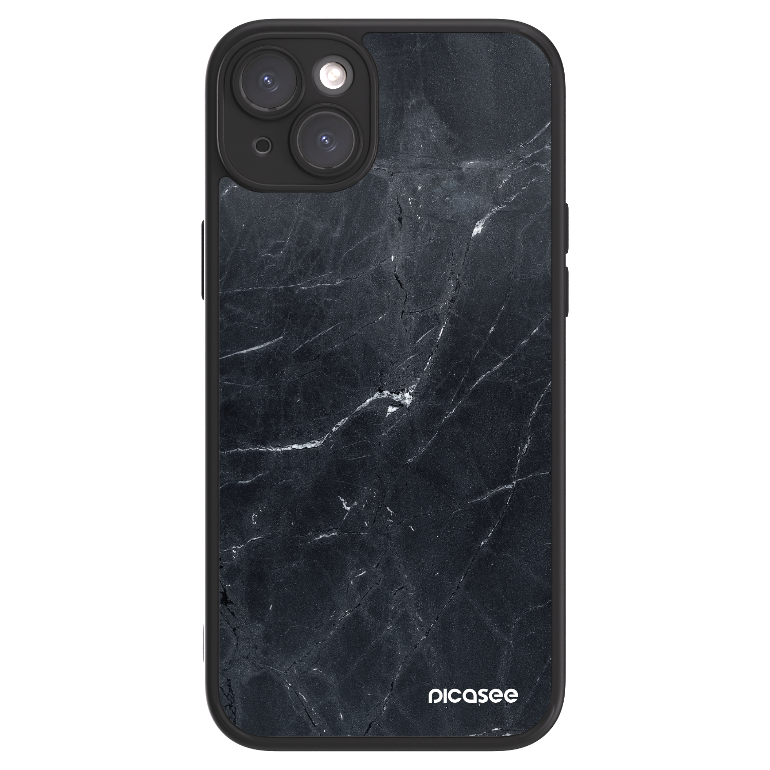 Picasee ULTIMATE CASE MagSafe za Apple iPhone 15 Plus - Black marble