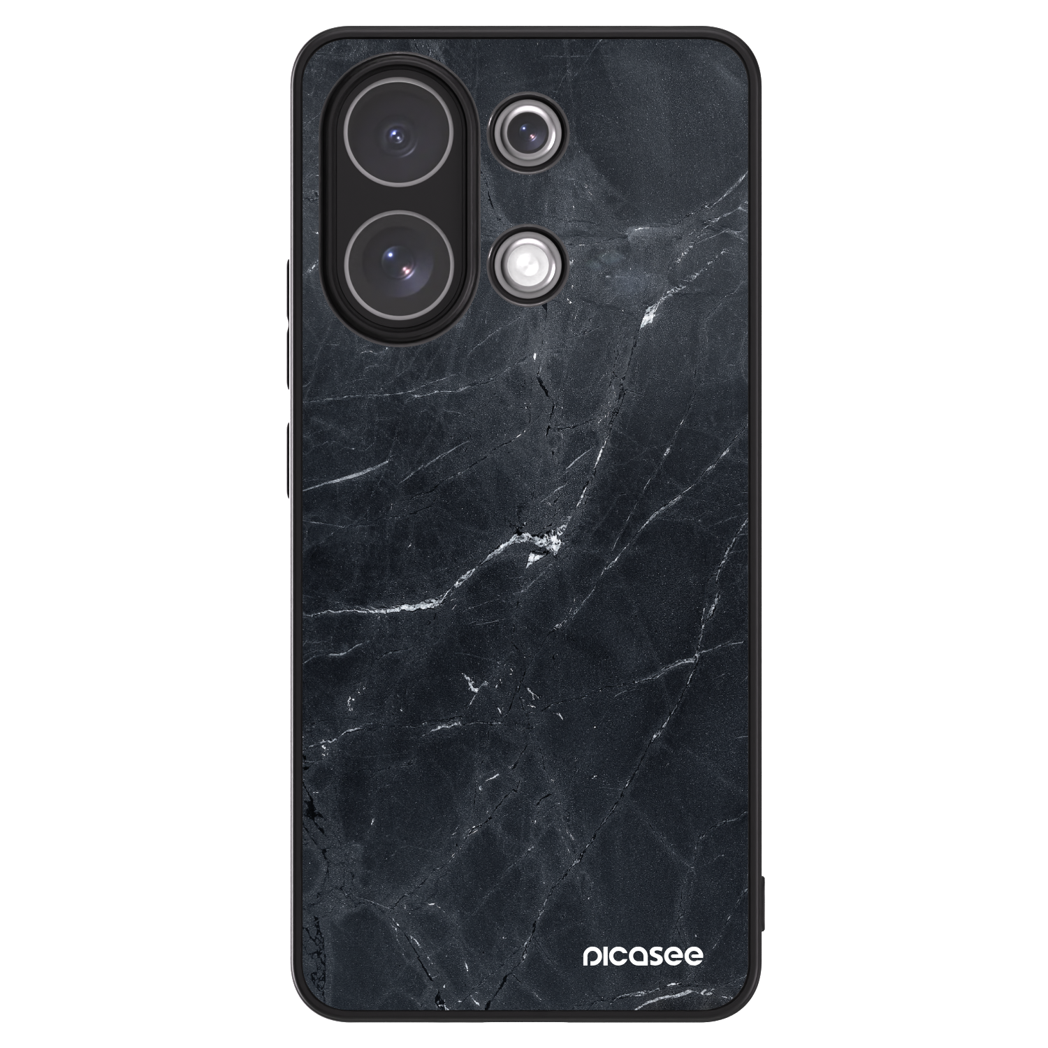 Picasee ULTIMATE CASE za Xiaomi Redmi Note 13 4G - Black marble