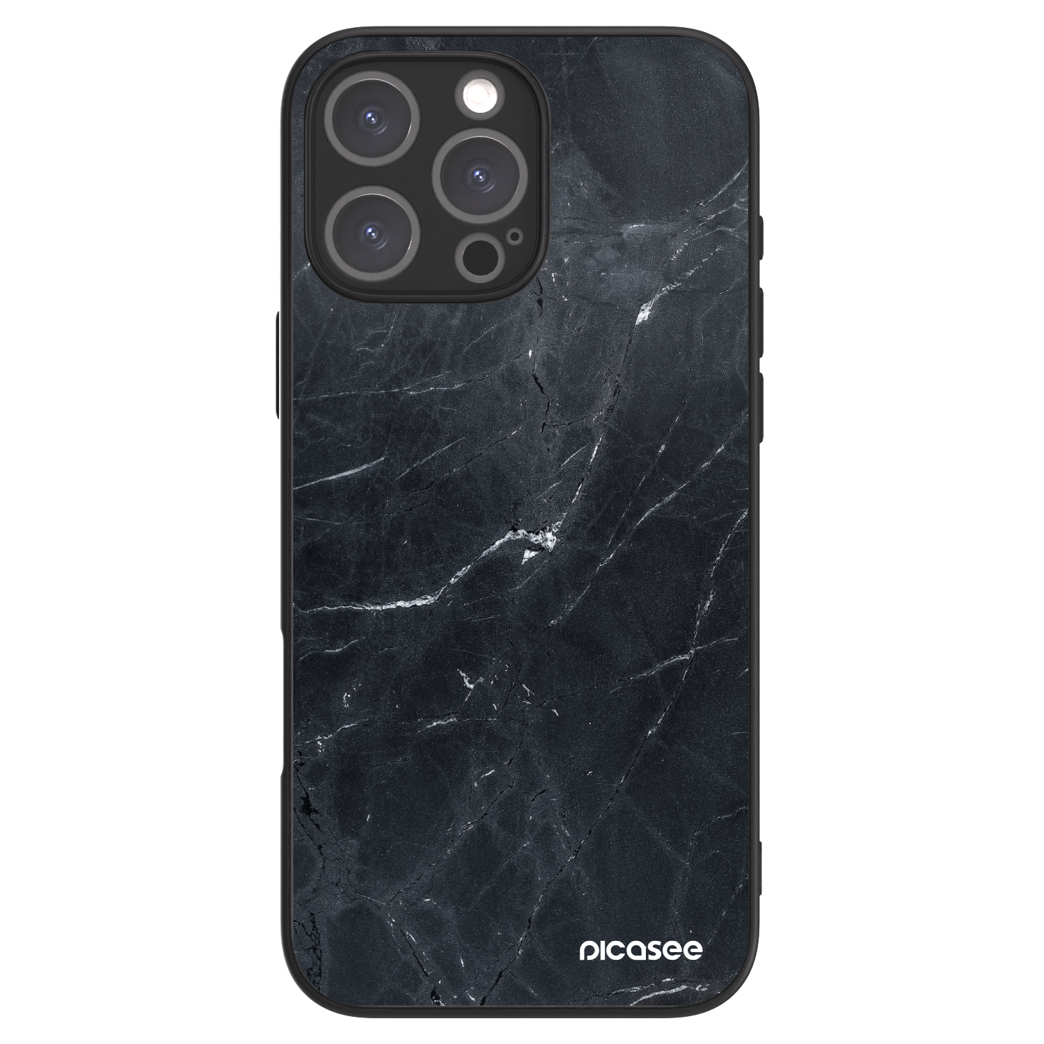 Picasee ULTIMATE CASE za Apple iPhone 16 Pro Max - Black marble