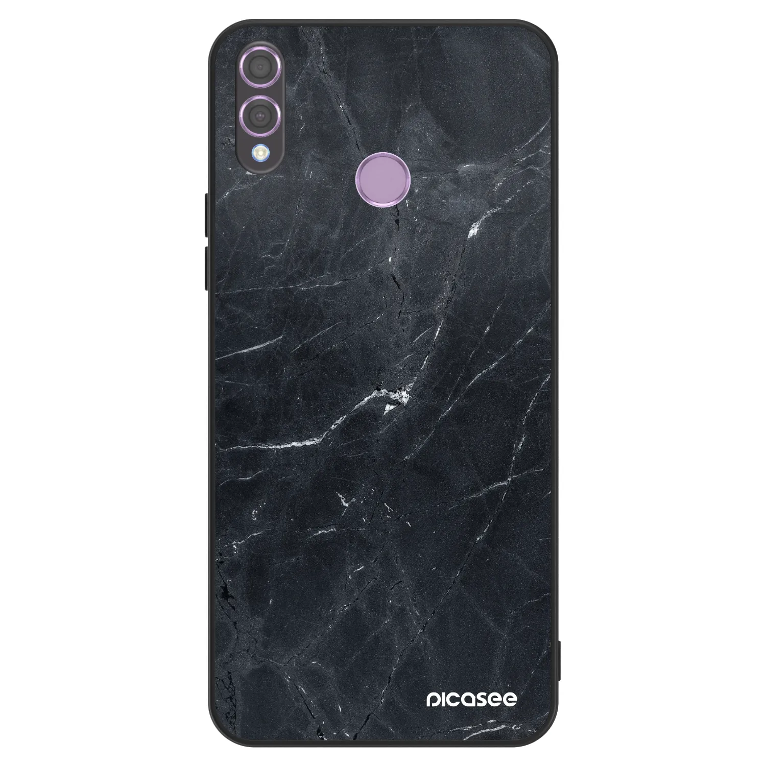 Picasee ULTIMATE CASE za Honor 8X - Black marble