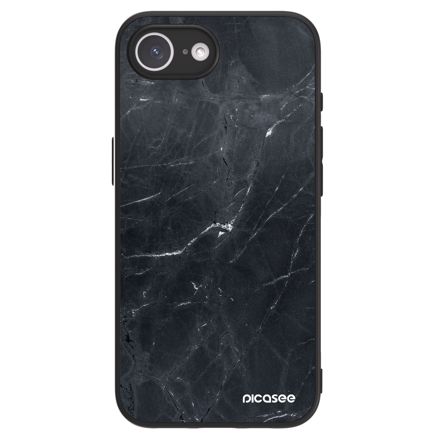 Picasee ULTIMATE CASE za Apple iPhone 16e - Black marble