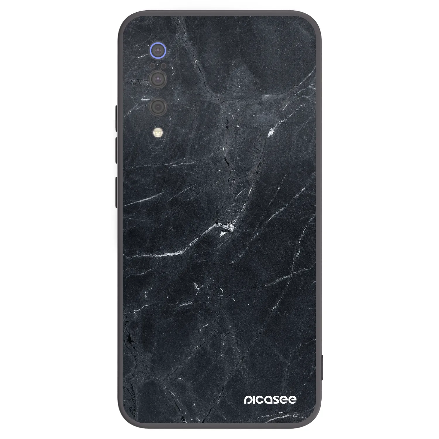 Picasee crna silikonska maskica za Xiaomi Mi 9 - Black marble