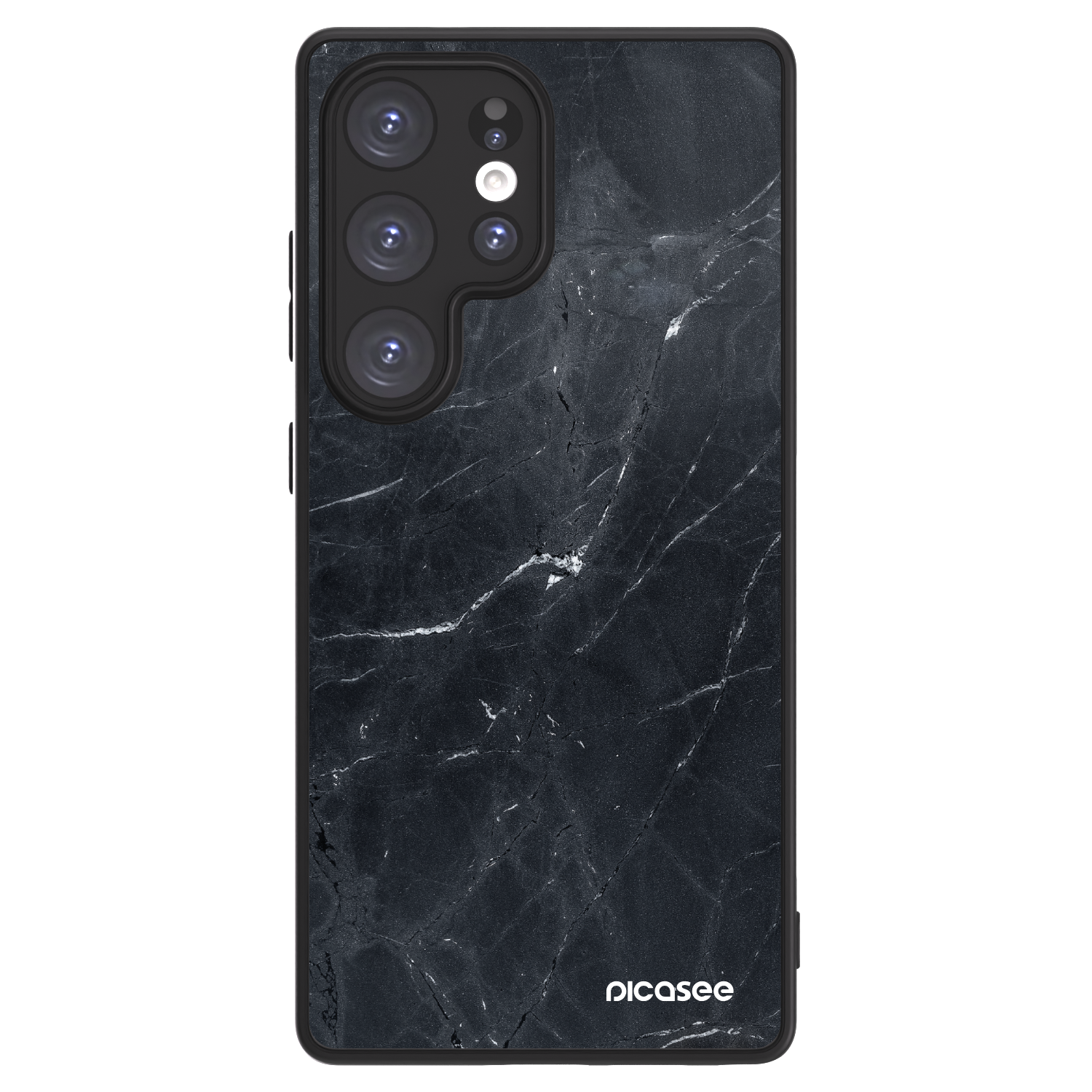 Picasee ULTIMATE CASE za Samsung Galaxy S25 Ultra 5G - Black marble