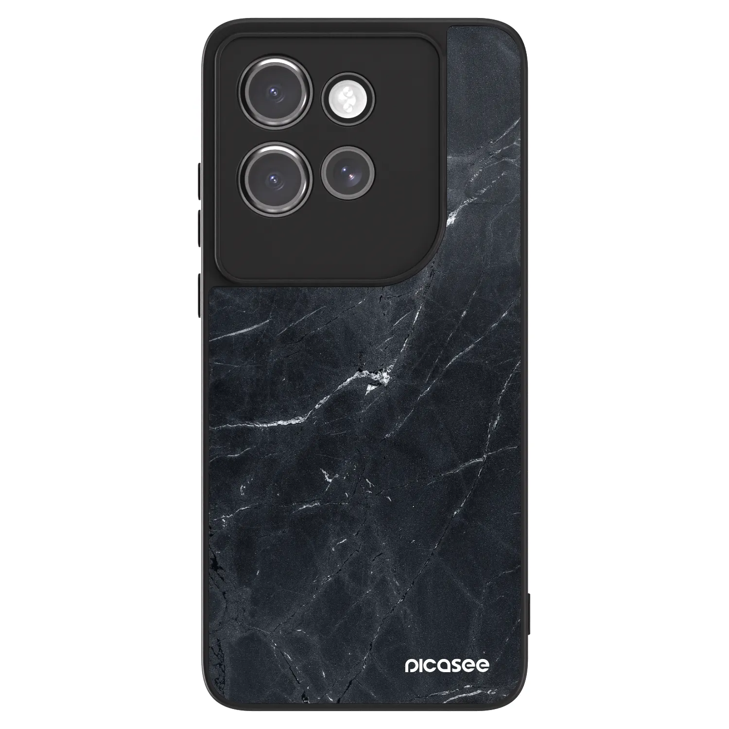 Picasee ULTIMATE CASE za Motorola Edge 50 Neo - Black marble