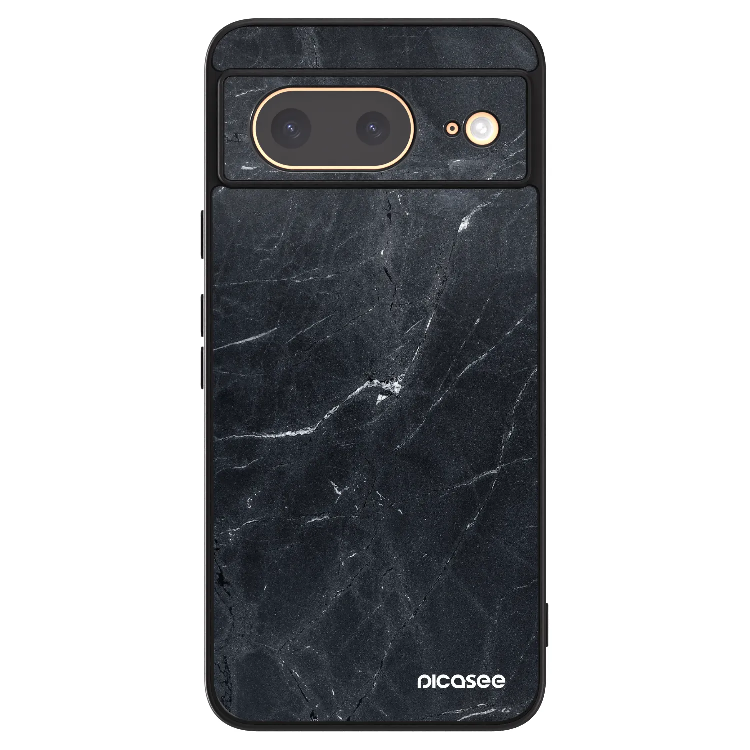 Picasee ULTIMATE CASE za Google Pixel 8 - Black marble