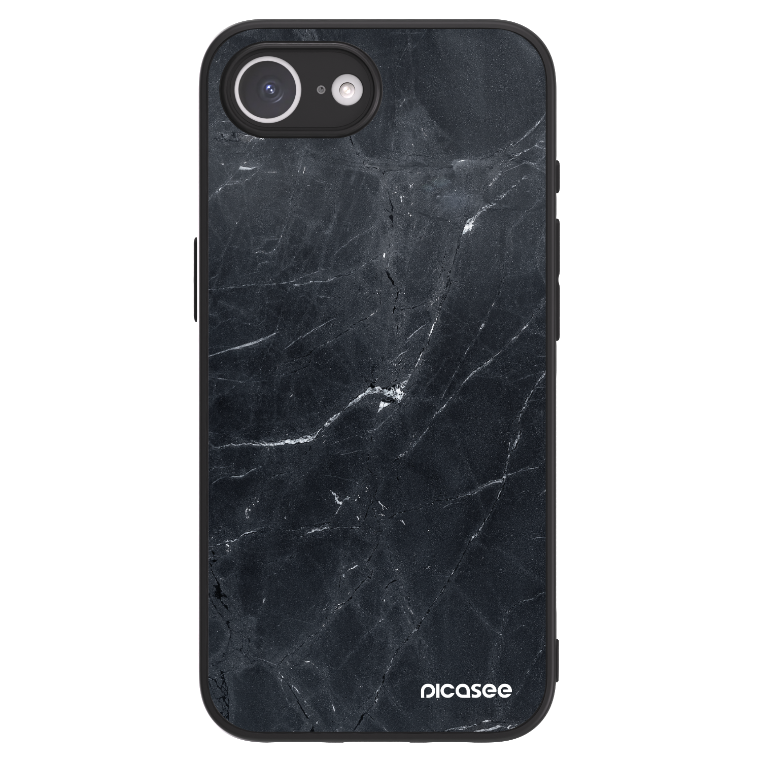 Picasee ULTIMATE CASE MagSafe za Apple iPhone 16e - Black marble