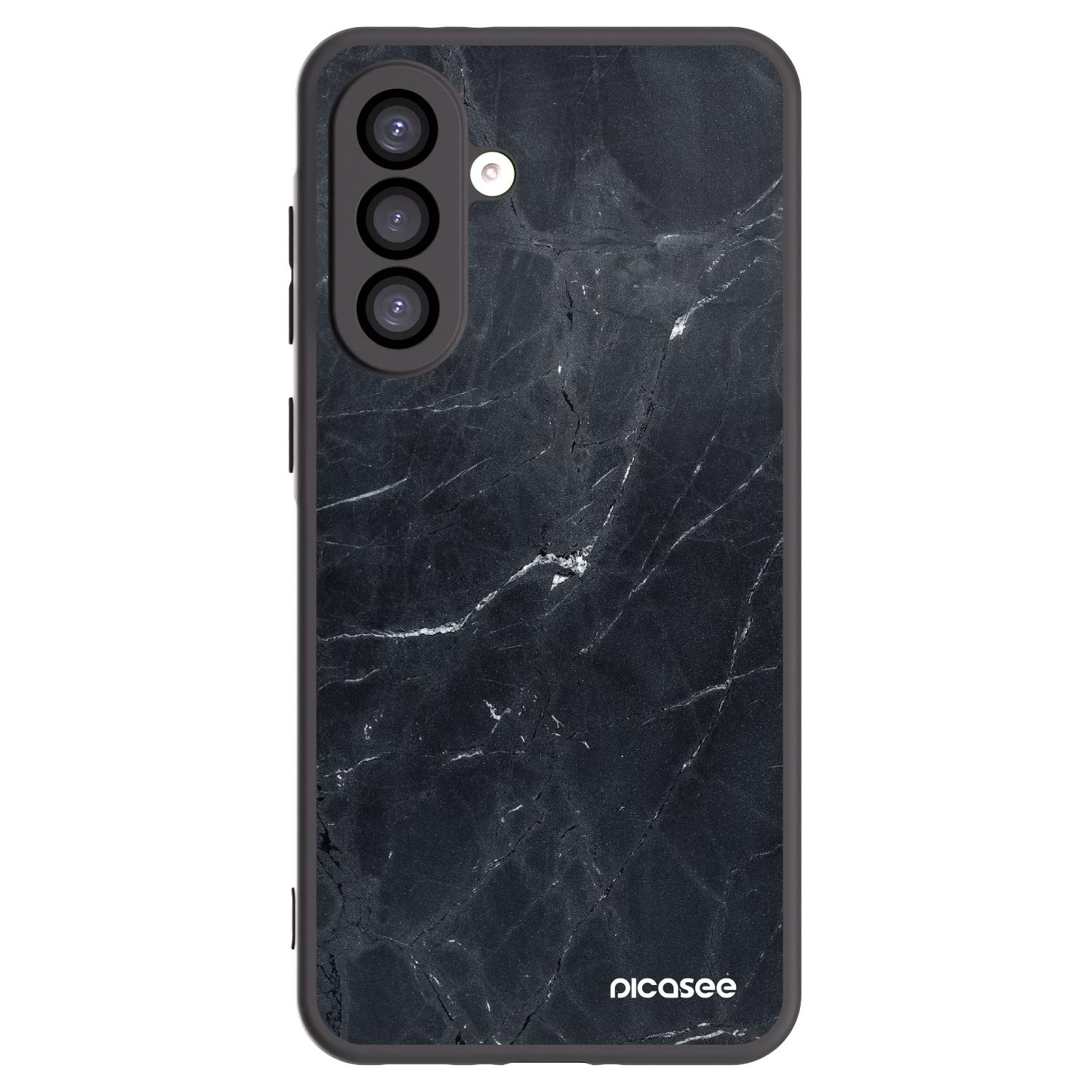 Picasee crna silikonska maskica za Samsung Galaxy A26 5G A266B - Black marble