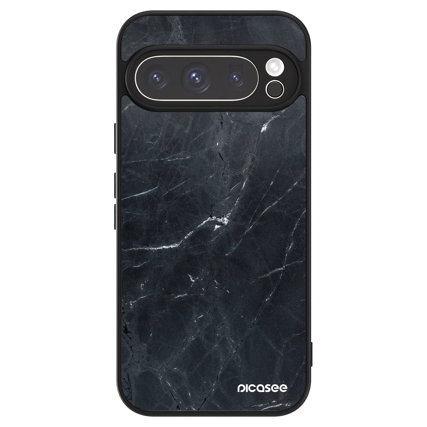 Picasee ULTIMATE CASE za Google Pixel 9 Pro - Black marble