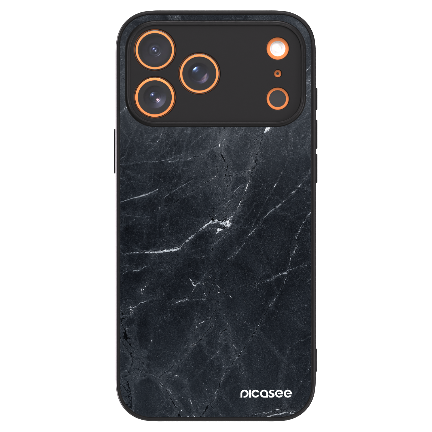 Picasee ULTIMATE CASE MagSafe za Apple iPhone 17 Pro Max - Black marble