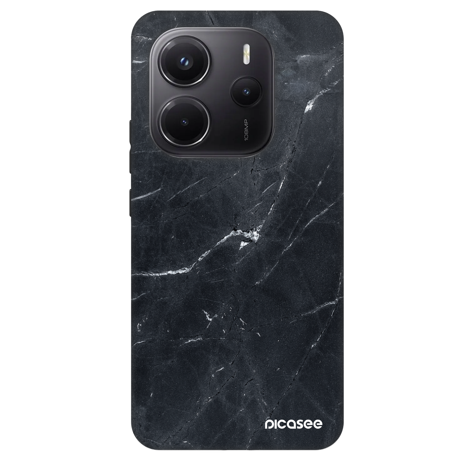 Picasee Fashion Case za Xiaomi Redmi Note 14 5G - Black marble