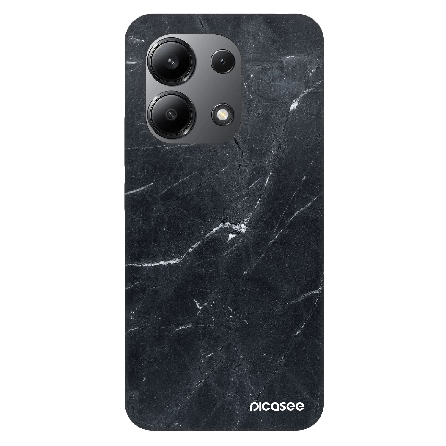 Picasee Fashion Case za Xiaomi Redmi Note 13 4G - Black marble