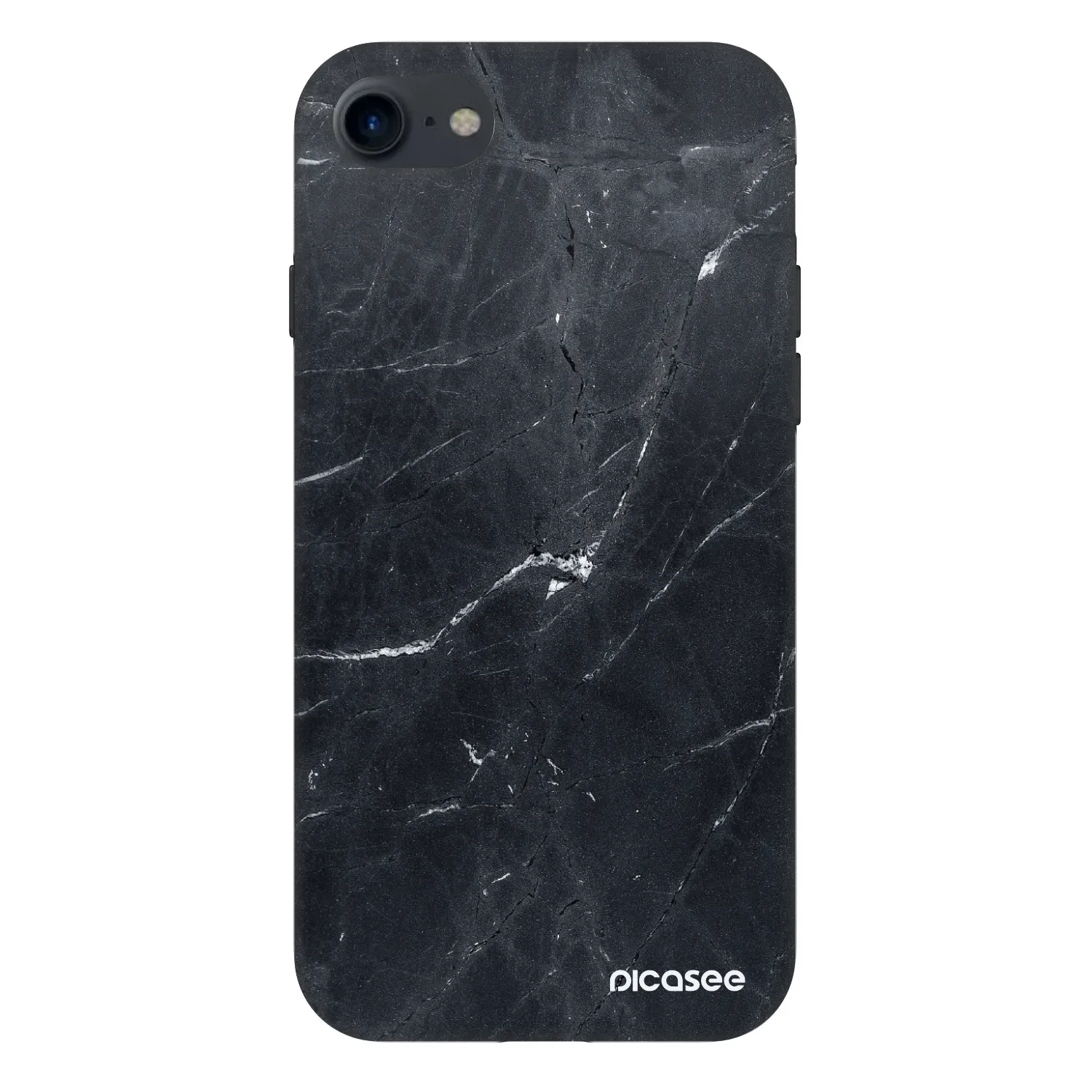 Picasee Fashion Case za Apple iPhone 7 - Black marble