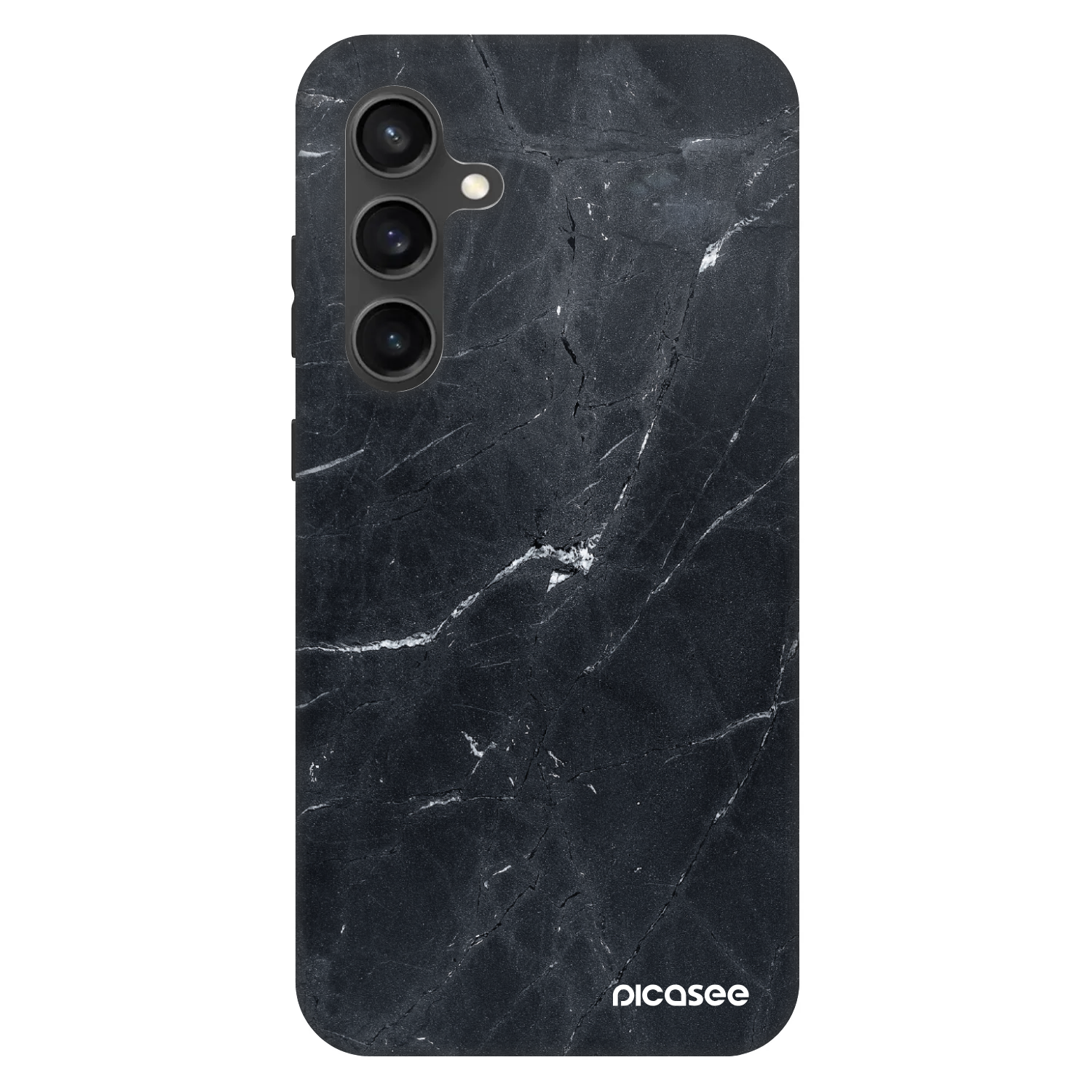Picasee Fashion Case za Samsung Galaxy S24 FE S721B - Black marble