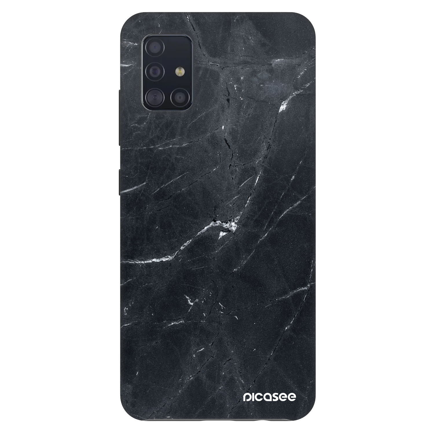 Picasee Fashion Case za Samsung Galaxy A51 A515F - Black marble